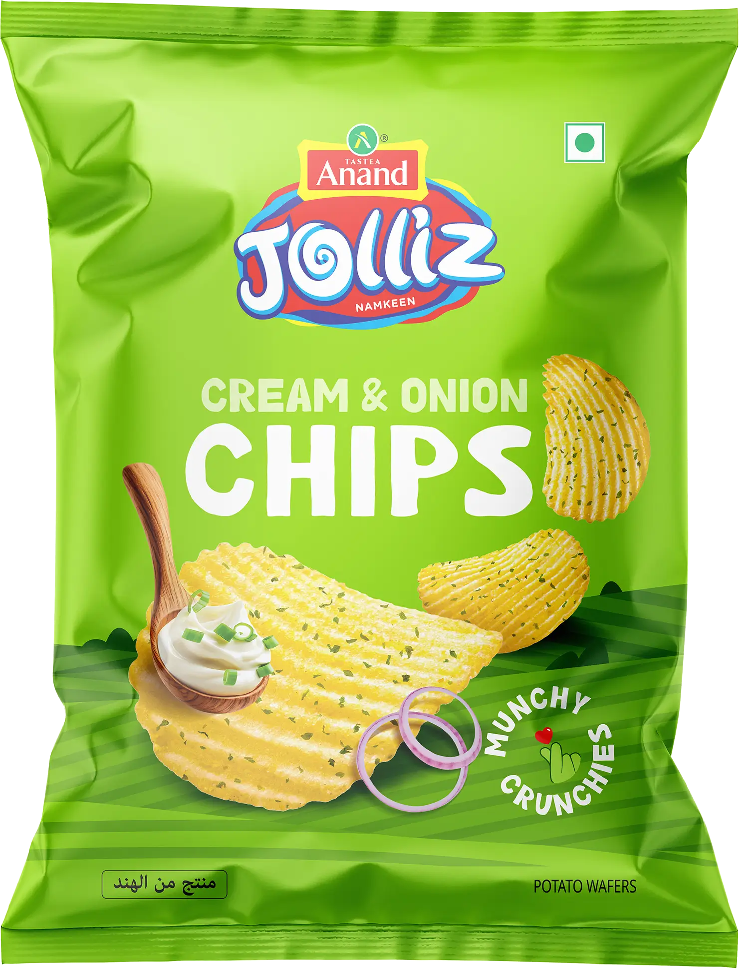Cream & Onion Chips