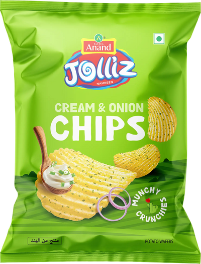 Cream & Onion Chips