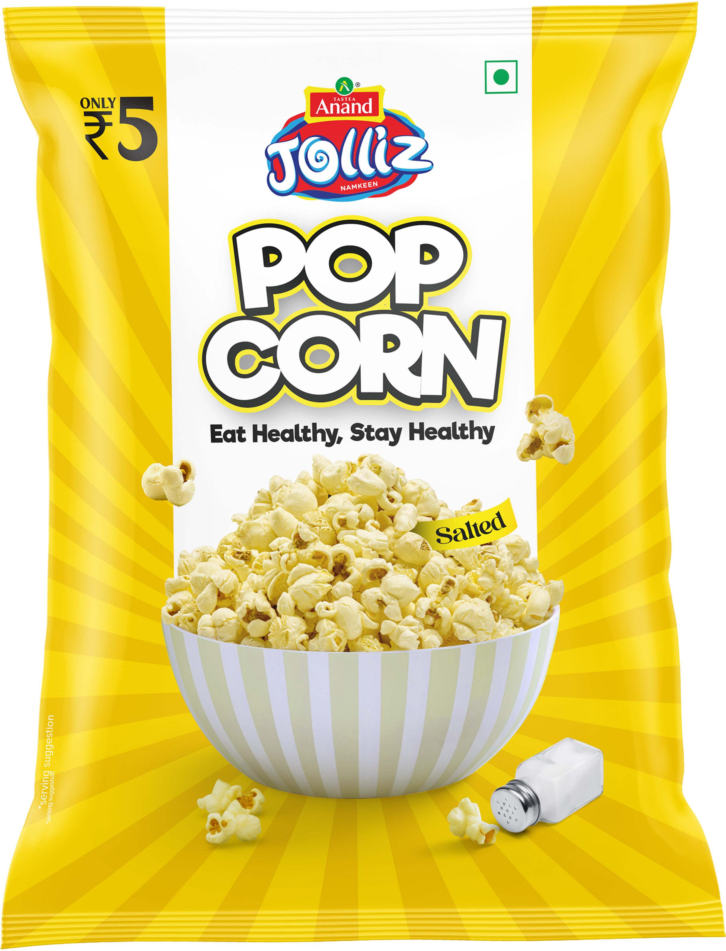 Salted Popcorn